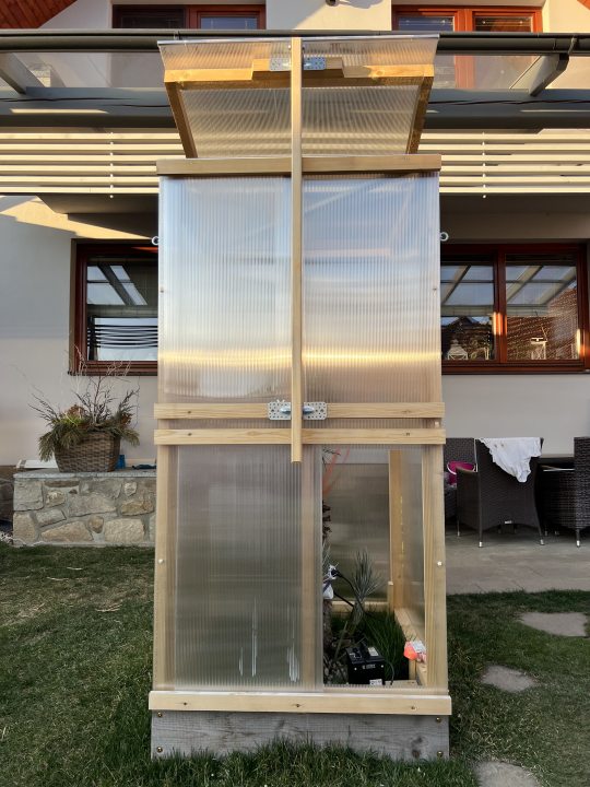 Skleník 1x1,41x1,53